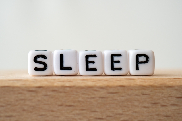 睡覺、sleep、積木